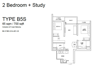 emerald-of-katong-jalan-tembusu-floorplan-2-bedroom-study-type-B5s